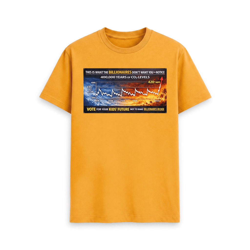Mustard Printed T-shirt Front