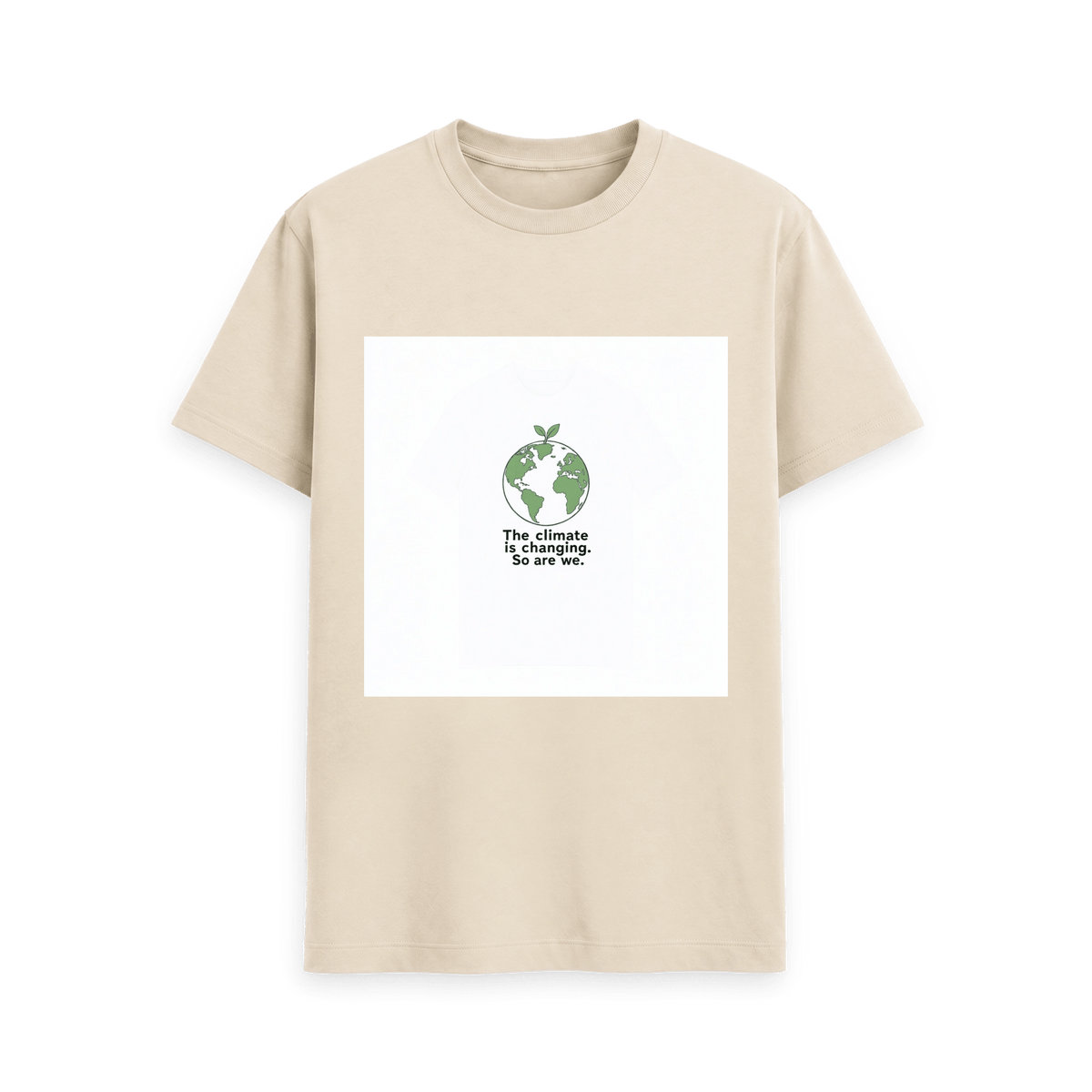 Oat Printed T-shirt Front