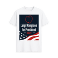 White Printed T-shirt Front