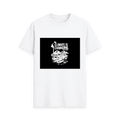 White Printed T-shirt Front